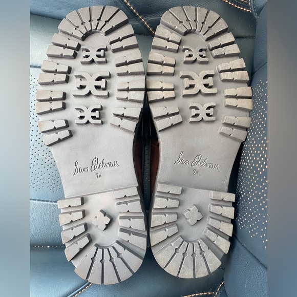 Sam Edelman Laurs Loafer in Chestnut LIKE NEW - Picture 4 of 6